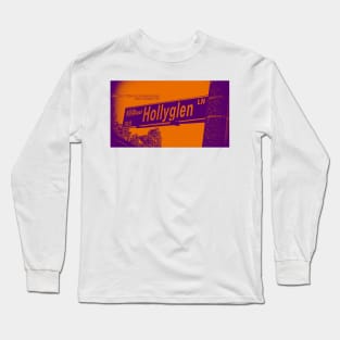 Hollyglen Lane, San Dimas, California by Mistah Wilson Long Sleeve T-Shirt